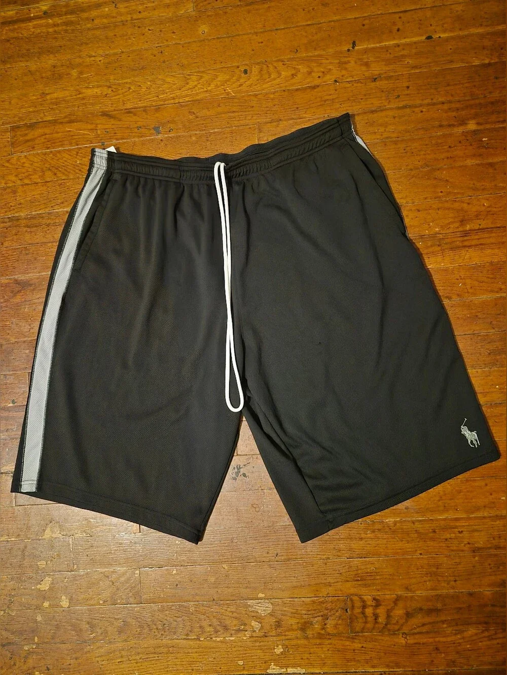 Polo by Ralph Lauren Men’s Black Athletic Shorts Mens Sz 2XLT